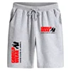 Summer Fashion Brand Mesh Men Casual Shorts Drawstring Waist Comfortable Gorilla Printed 5-point Pants Gym Running Shorts 6
