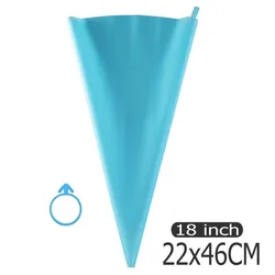 Reusable Silicone Pastry and Icing Bags - Baking and Decorating Tools (18 inch)