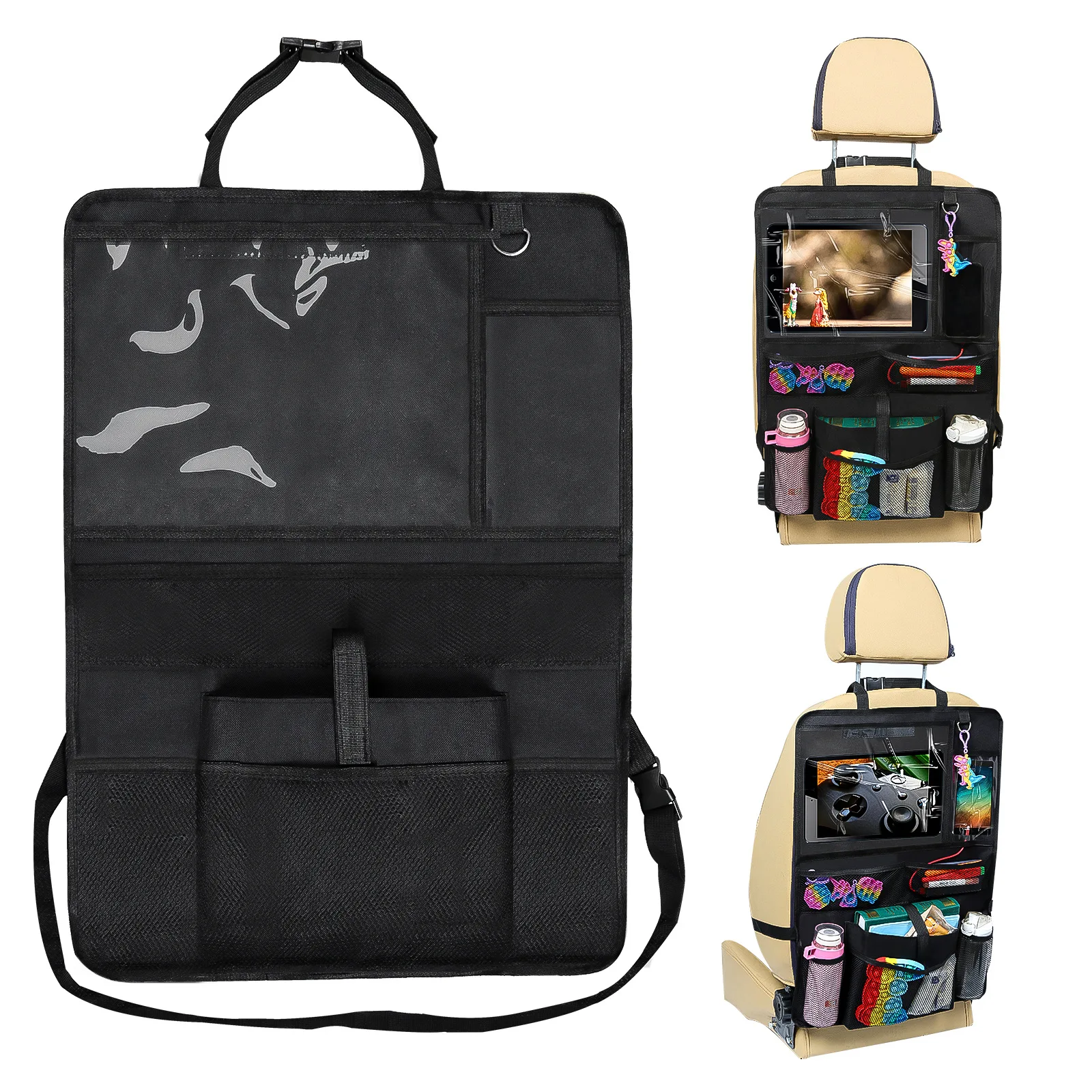 Premium Car Seat Protector Cushion - Oxford PU Leather Baby & Child Protection Mat