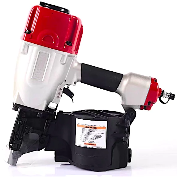 

TY80290 Professional Coil Nailer 3-1/2" nails Shoots 300 piece Sheathing and siding Nail gun