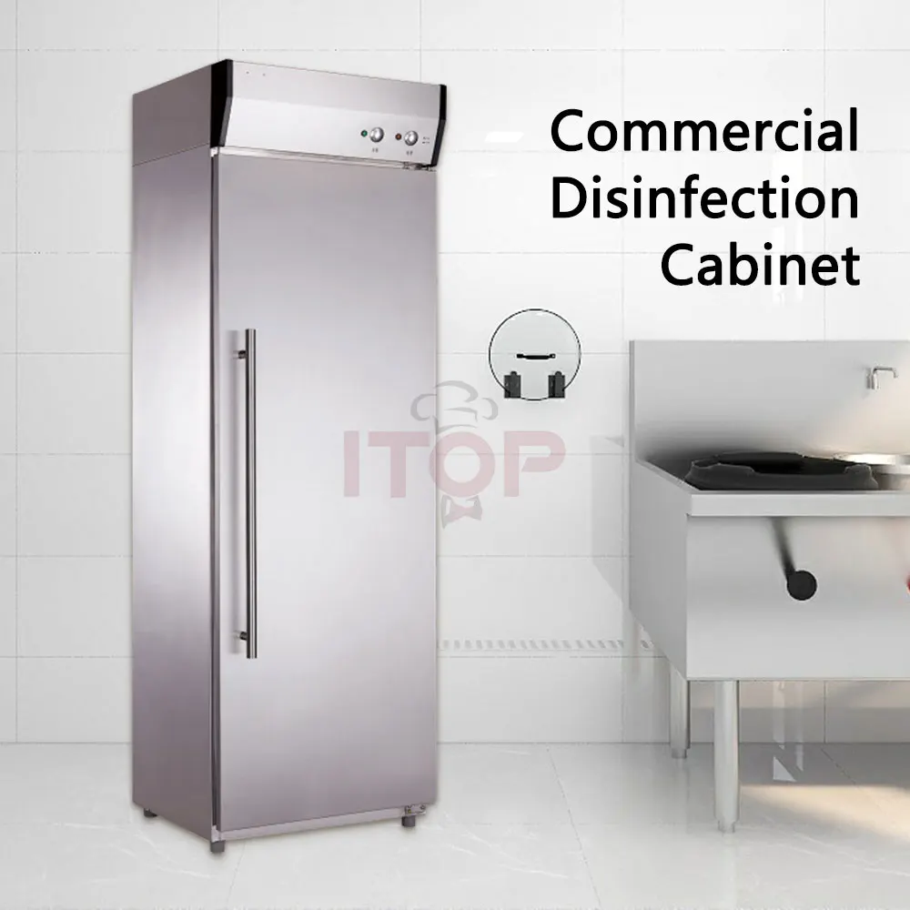 350L High-temperature Infrared Disinfection 1300W New Mobile Thermometry Disinfection Cabinet Sterilizer 6
