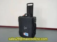 New Suitcase Handheld Oxide Layer Remover Pulsed Fiber Laser Paint Cleaning Machine for Metals Car Engine Wood Stone 2