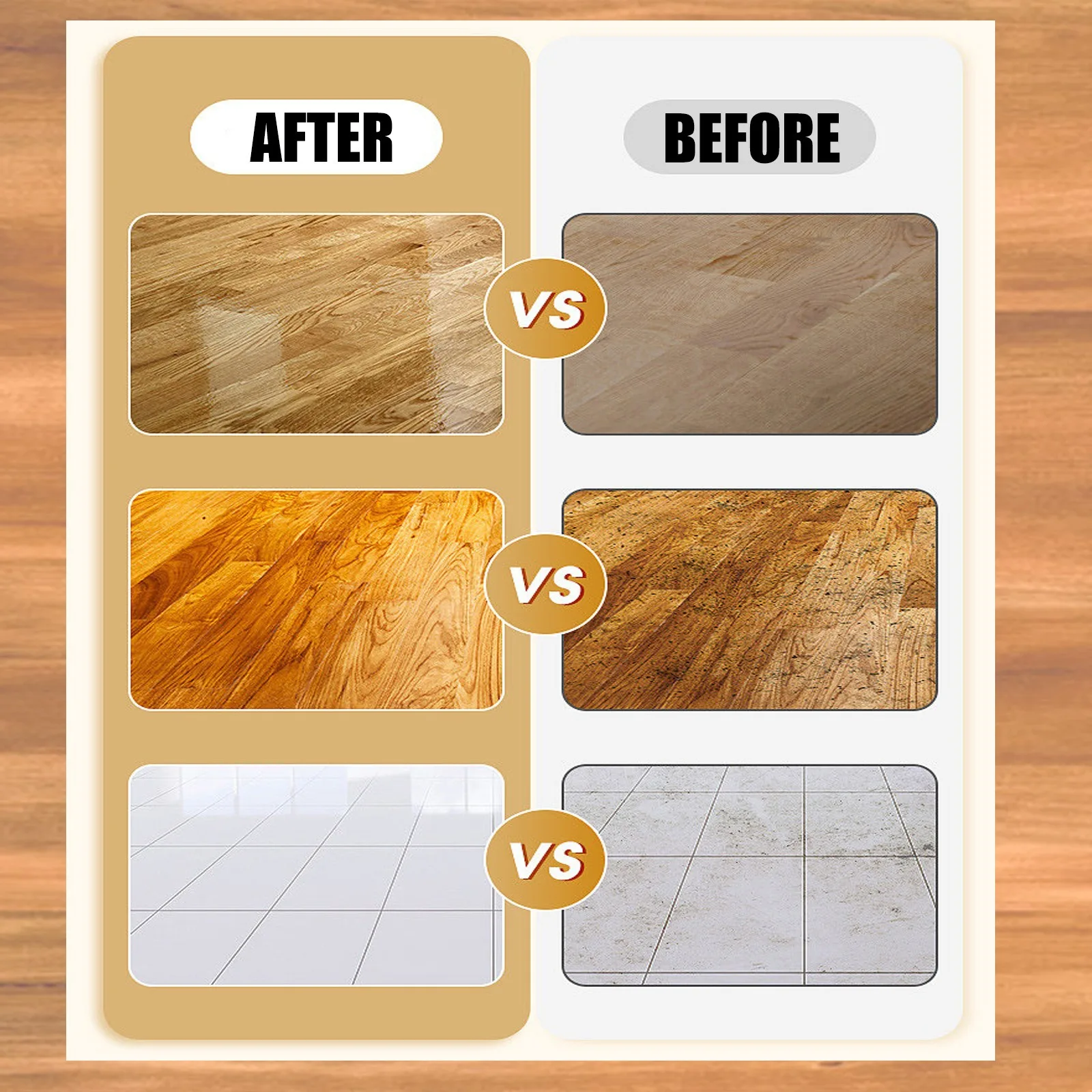 Jakehoe floor cleaner Wood floor marble decontamination brightening polishing cleaner