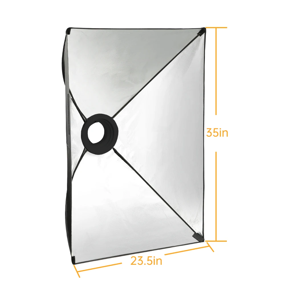 60x90cm 보웬스 사진 촬영용 소프트라이트 디퓨저 지름 10cm 라이브 방송, 제품 사진 촬영 또는 스튜디오 제작용