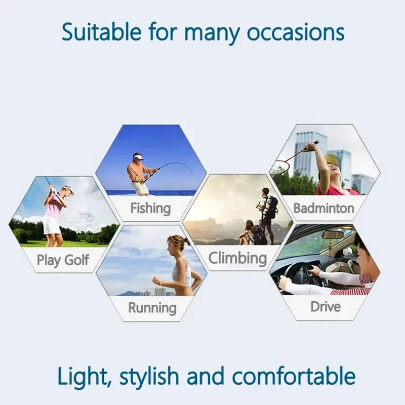 Fashion Arm Sleeves Summer Sun UV Protection Ice Cool Cycling Running Fishing Climbing Driving Arm Cover Warmers for Men Women sun protection arm sleeves,arm sleeves,cooling arm sleeves