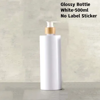 ขวดปั๊มน้ำไม้ไผ่300/500มล. สำหรับห้องน้ำจานสบู่สัตว์เลี้ยงขวดโลชั่นรีฟิลเจลอาบน้ำแบบเติมได้ 12