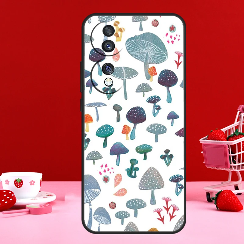 Mushroom Forest Protective Phone Case Cover