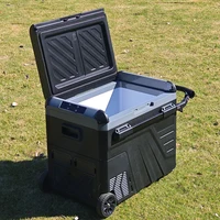 Réfrigérateur de voiture 12V AC DC, congélateur portable pour le camping, refroidisseur à compresseur électrique, SOW45, réfrigérateur-congélateur de voiture grande capacité 6