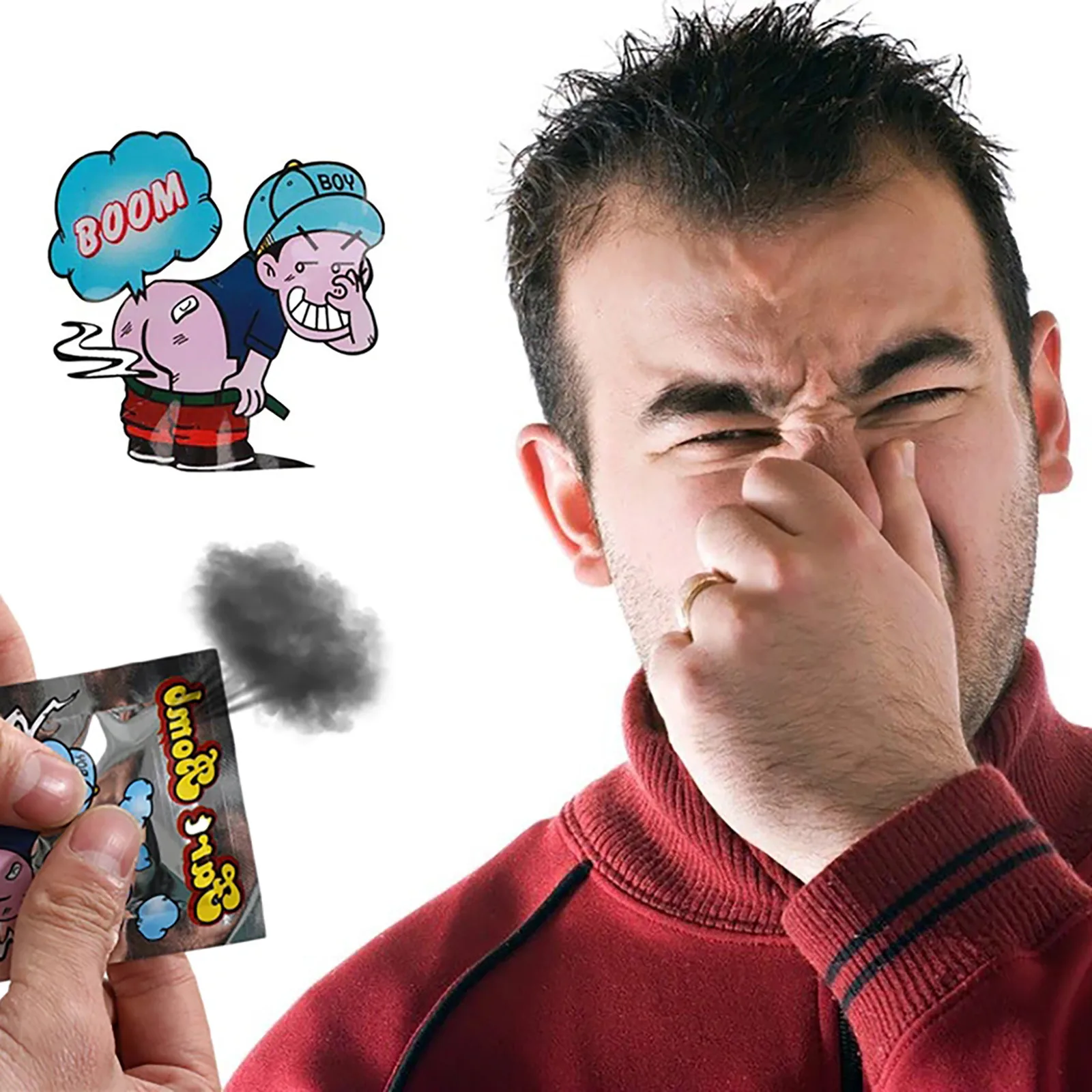 Fart Bomb Bags Stink Bomb prank toys joke toys Smelly Practical Jokes Fool Toy Joke Tricky Toy 10ml Baby Jump