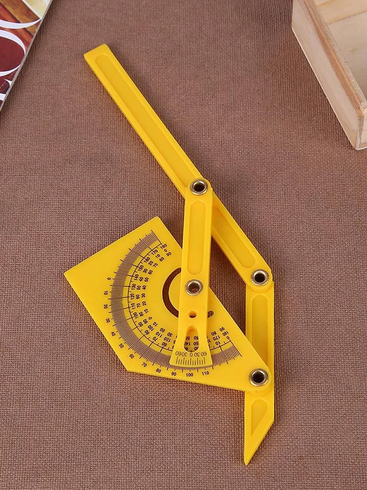 각도기 각도 측정기 0-180도 각도자 목공 도구
