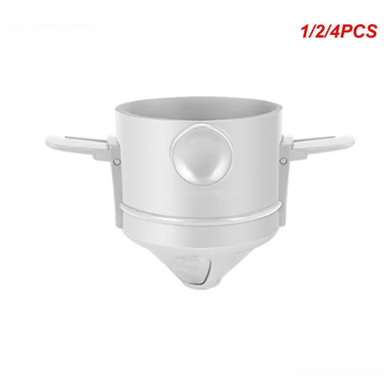 

1/2/4 шт. домашний фильтр для кофе, портативный держатель из нержавеющей стали для кофе, чая, воронка, корзина, многоразовый держатель для чайника, кофе