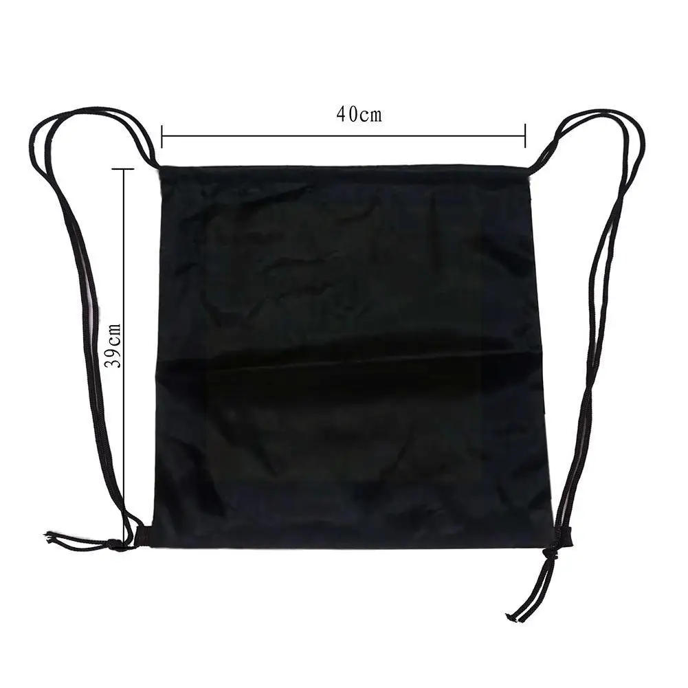 Oxford Cloth Drawstring Football Volleyball Carrying Portable Sports Storage Bag 25*20CM Black Bags Soccer Basketball Outdoor