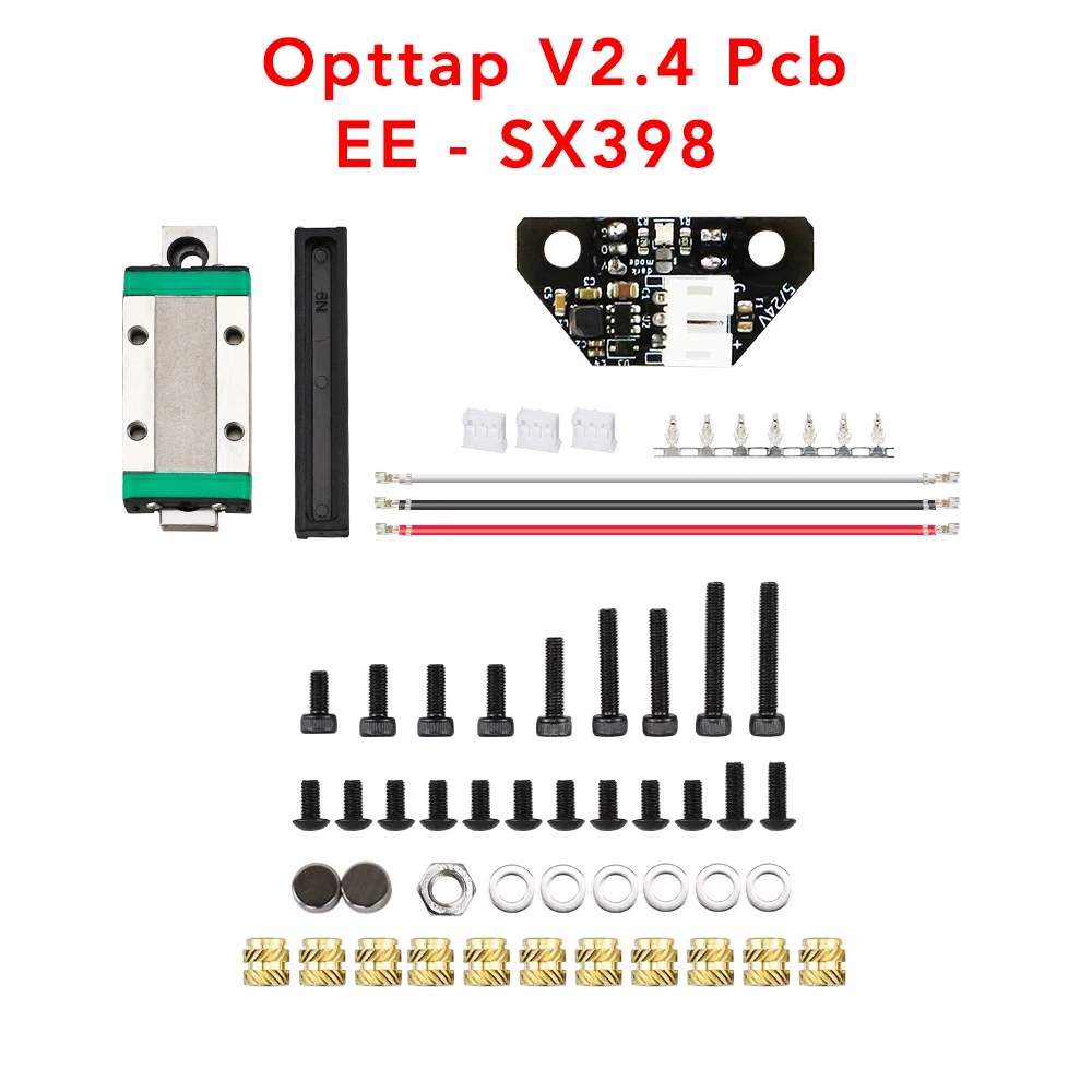 Voron Tap V2.4.1 Kit de sonda PCB 24V EE-SX398 Sensor Impressora OptoTap Rev2.4.1 PCB Voron 2,4 Trident MGN9 Rail