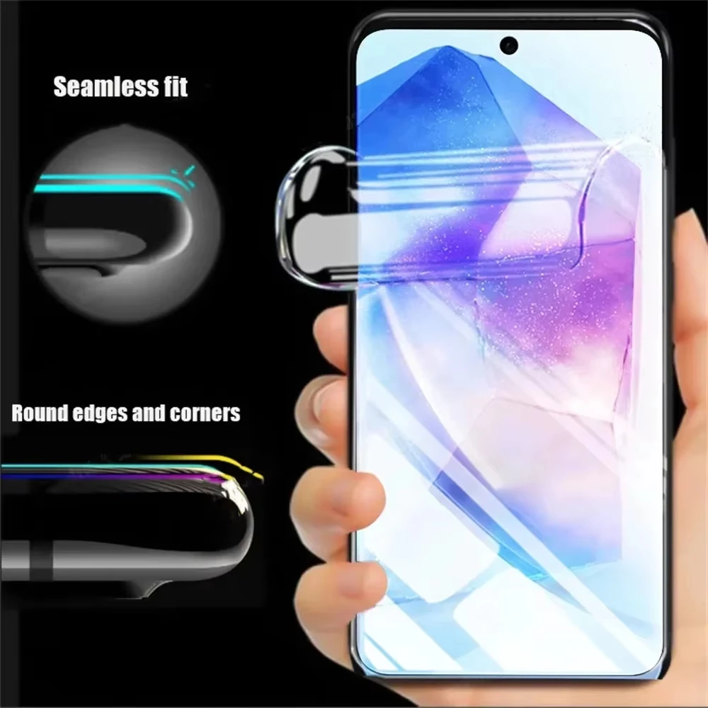 1-3 pezzi di pellicole morbide in TPU idrogel per Samsung Galaxy S26 S26Plus Ultra S25 S24 S23 S22 S21 S20 FE Plus Protezioni per lo schermo non in vetro - immagine 4