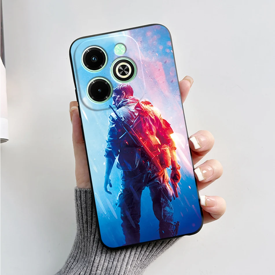 Fashionable Marble Black Silicone Soft Phone Case – Stylish Protective Back Cover s