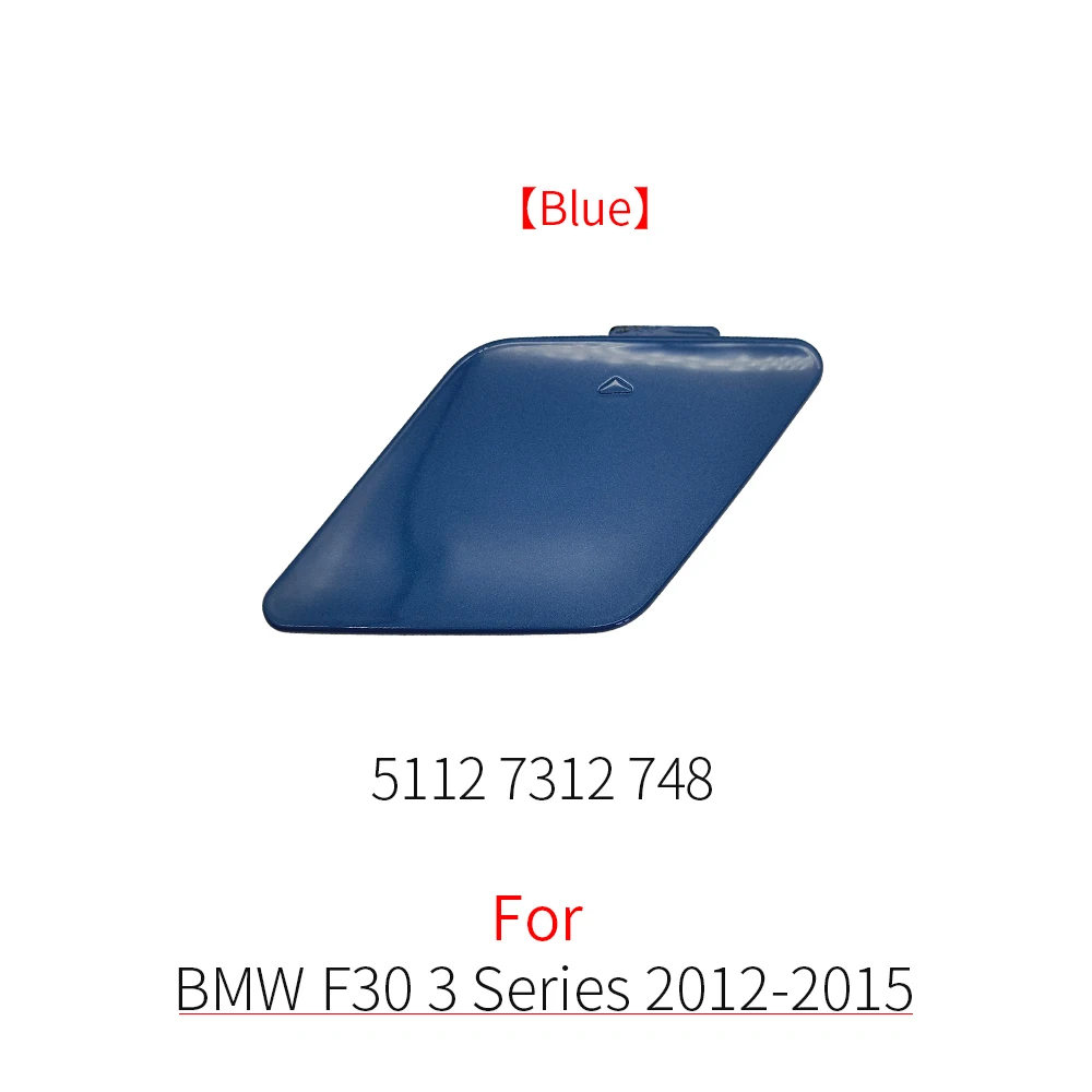 Tapa Para Argolla De Remolque Delantera BMW Serie 3 F30/F31 (2012-2015) - Recambio En Color Plata