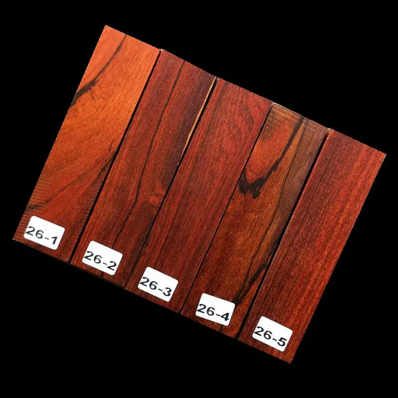 

5 PCS/set Wood for Guitar Bridge Cocobollo Guitar code Raw guitar making material accessories guitar code