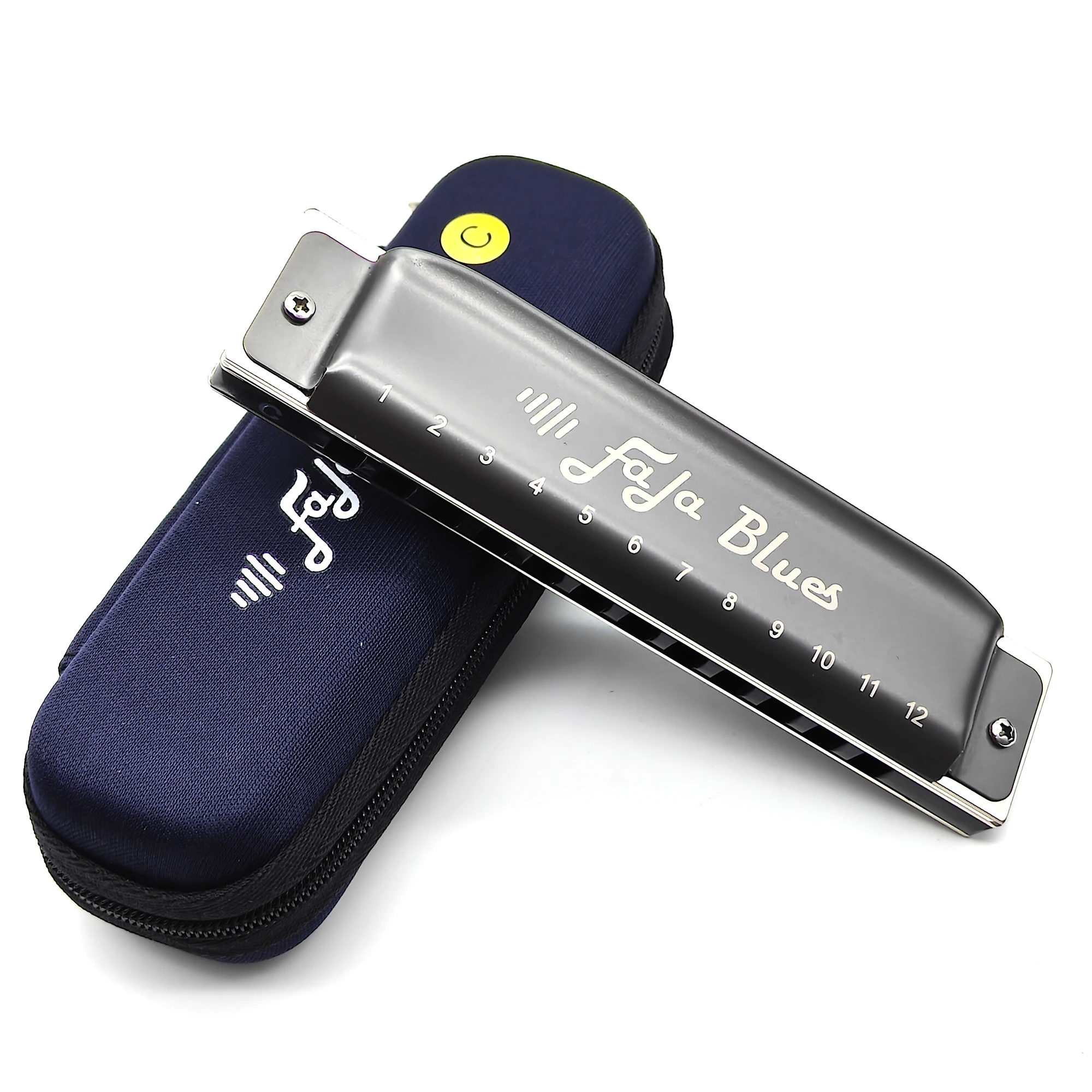 Easttop FALA Blues harmonica 12 hole Professional Diatonic Harmonica C key Aluminum Comb Blues Mouth Organ for Everyone