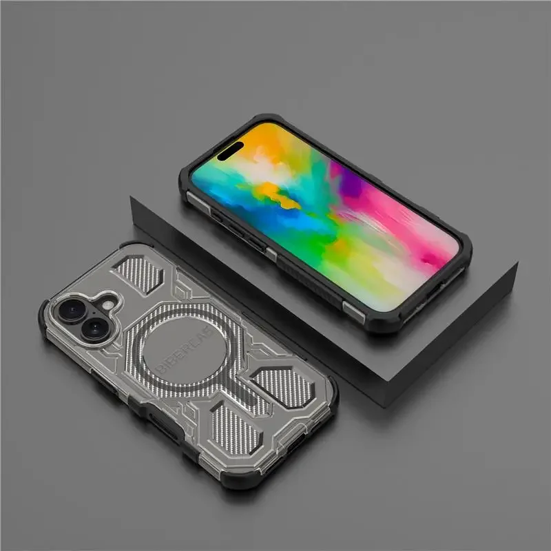 Ultimate Heavy Duty Armor Magnetic Shockproof Case - Premium Protection Cover with Magsafe Compatibility
