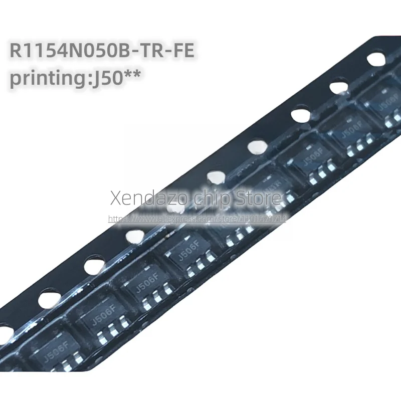 

5pcs/lot R1154N050B-TR-FE R1154N050B-TR Silk screen printing J50** SOT23-5 package Original genuine Voltage regulator chip