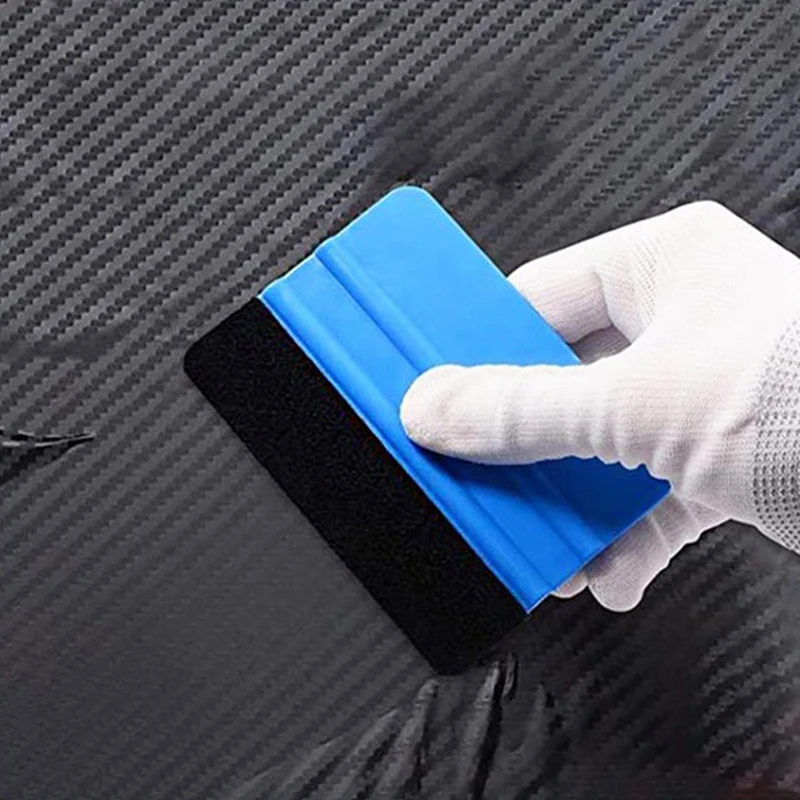1Pc Styling Auto Felt Edge Bordo In Vinile Squeegee Auto Vinile Scacciale Veicolo Veicolo Film Wrapping