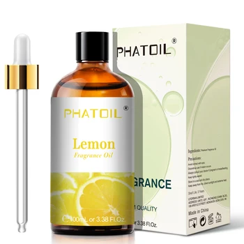 PHATOIL 100ml Sweet Fruity Fragrance Oil for Diffuser Candles Making -Coconut & Vanilla Strawberry Lemon Peach Pear Aroma Oil 4