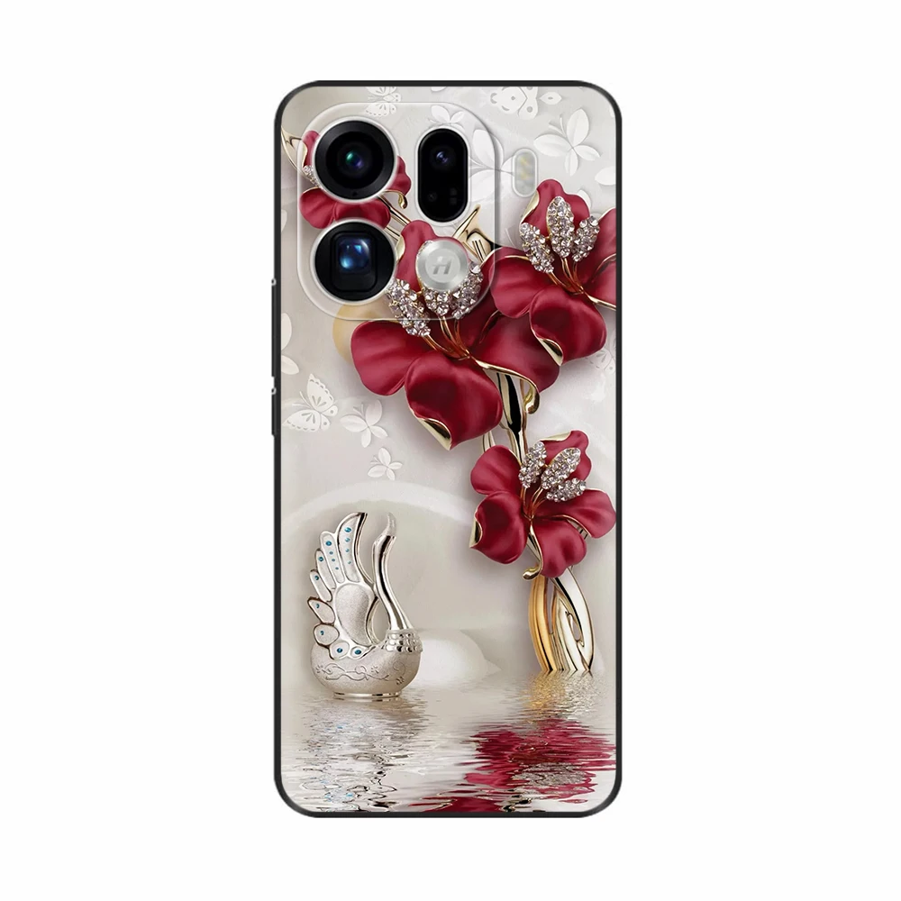 Cute Cartoon Painted Soft Silicone Shockproof Phone Case - Stylish Protective Back Cover