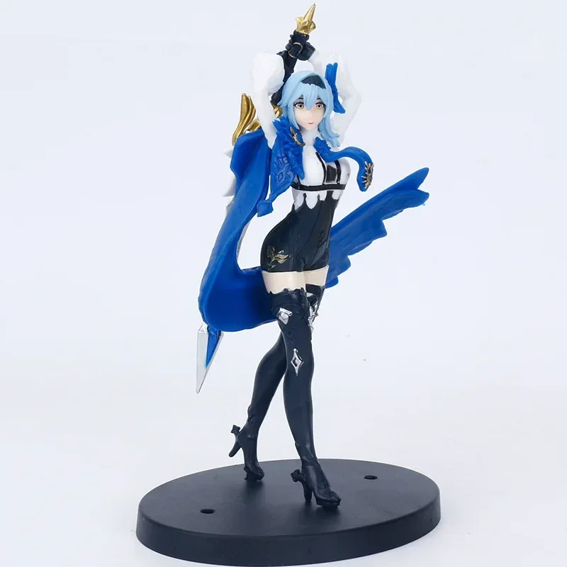 

Genshin Impact Anime Figures 18cm Eula Lawrence Collectible Action Figure Toys Game Peripherals Model Ornaments Christmas Gift
