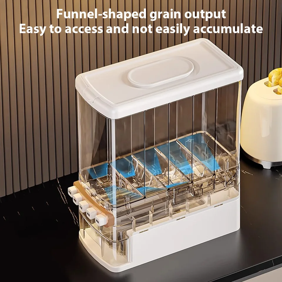 Insect Proof Rice Storage Container with Moisture Control