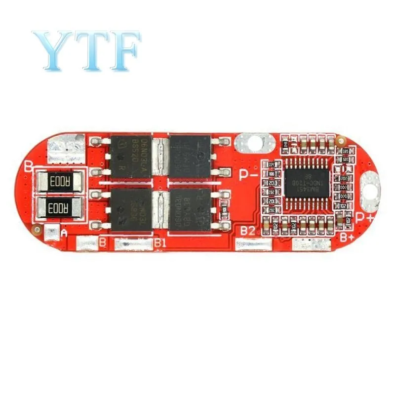 

18650 Ternary Lithium/polymer Battery Charge And Discharge Protection 3 / 4 /5 S 20A Lithium Battery Protection Board
