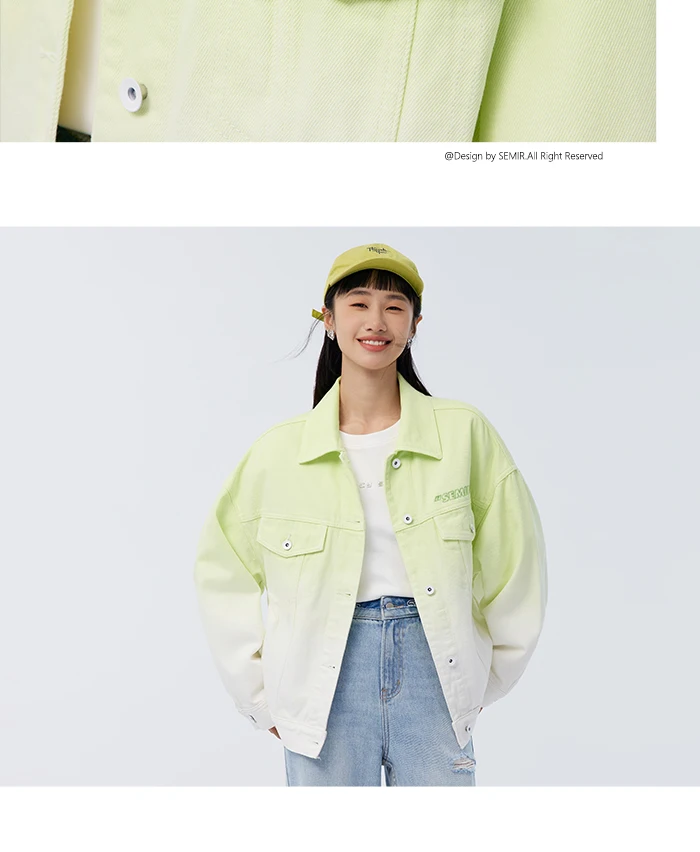 Denim Jacket Women Gradual Loose Temperament Spring New Embroidered Jacket Trend