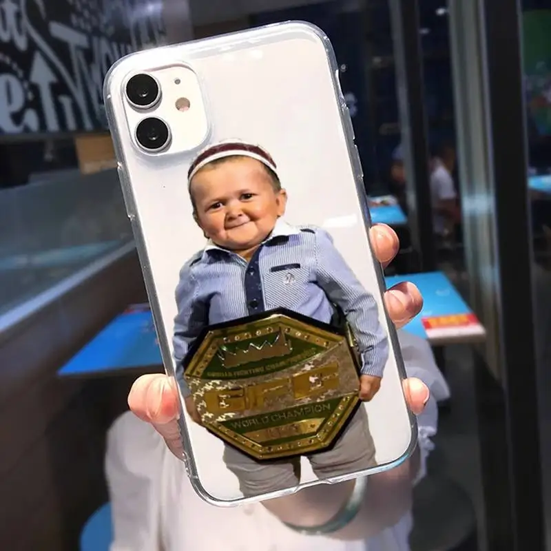 Babaite Funny Hasbulla Transparent Phone Case - Soft TPU Cover