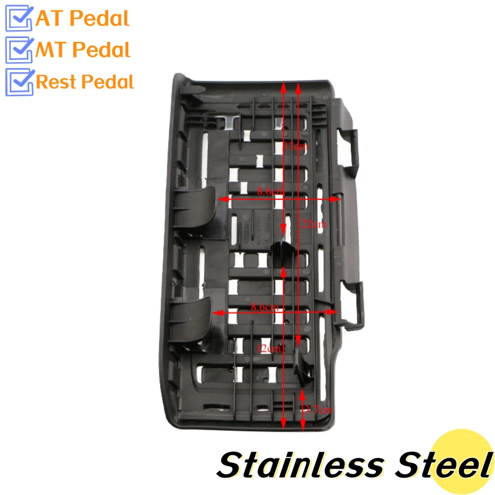 Car Accessories Pedal Cover Car Pedal Cover For Skoda Rapid Octavia 5E 5F A7 for VW GOLF 7 GTi MK7 Lamando POLO A05 Passat B8 Tiguan Allspace 2014-