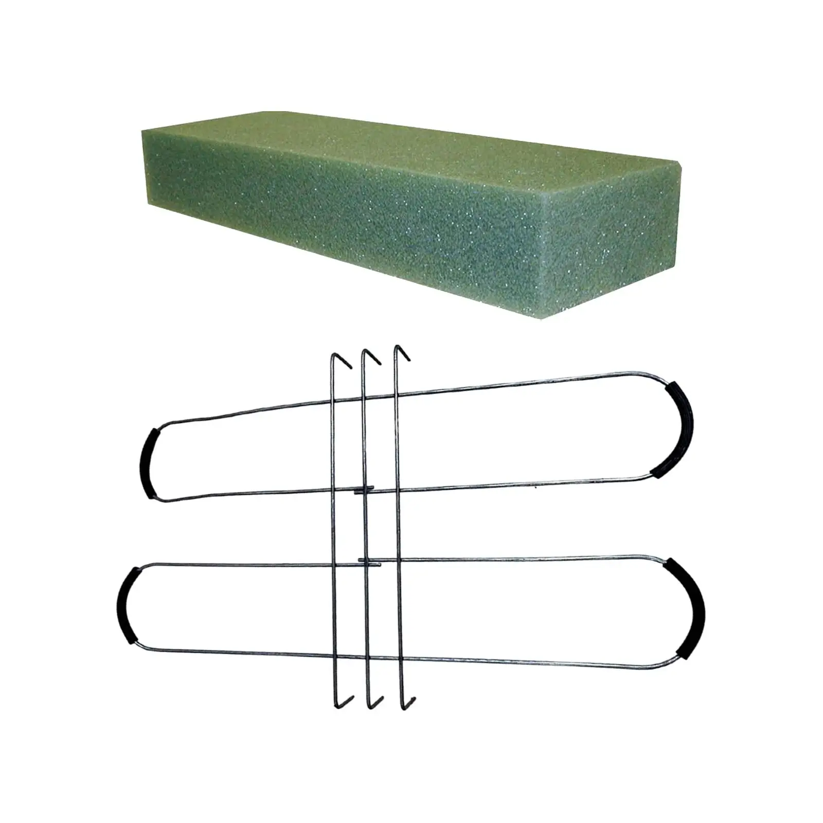 TombstoneHuggerFlowerSaddlewithFloralFoamBendableWireDurable