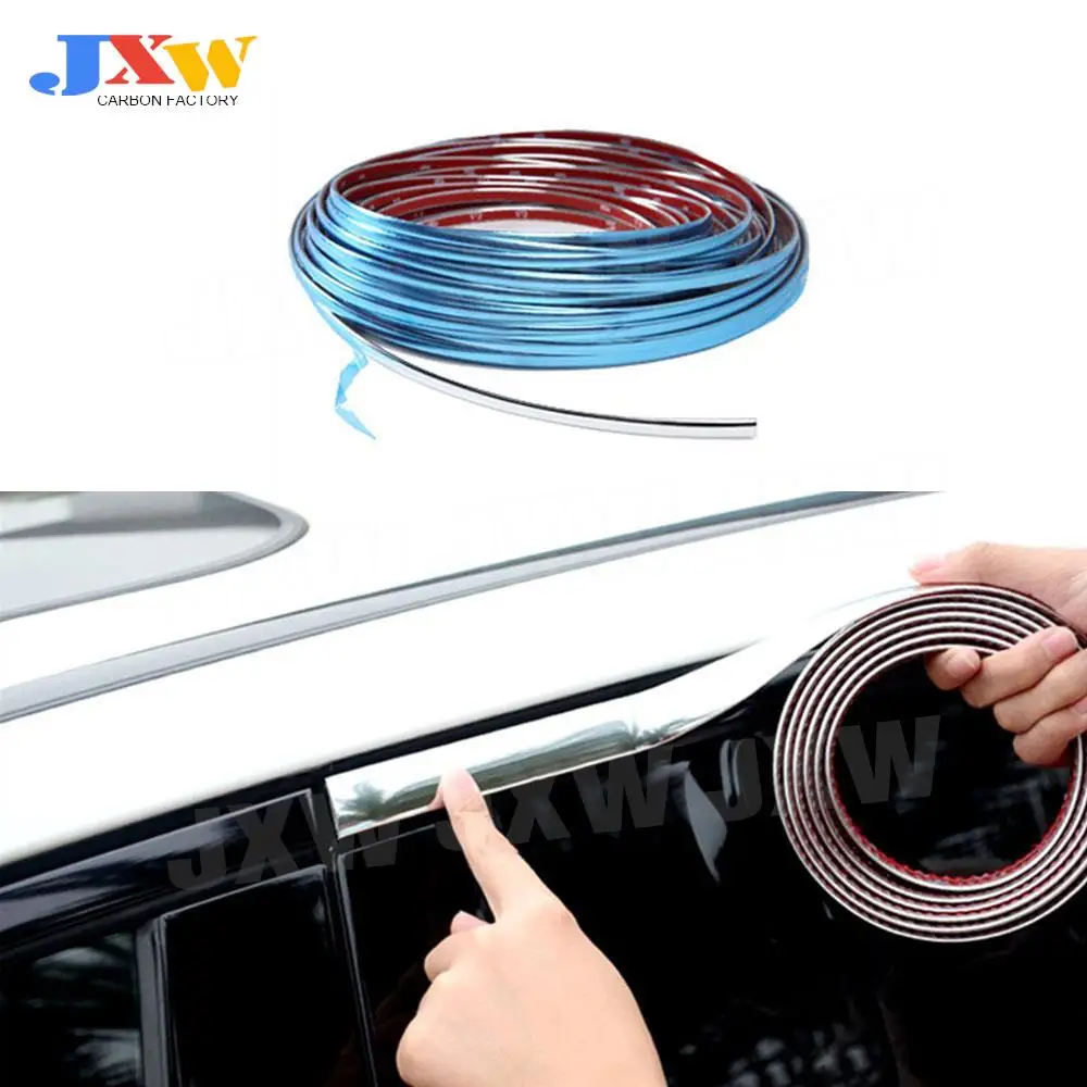 3m Universal Auto Self Adhesive Side Door Chrome Strip Moulding