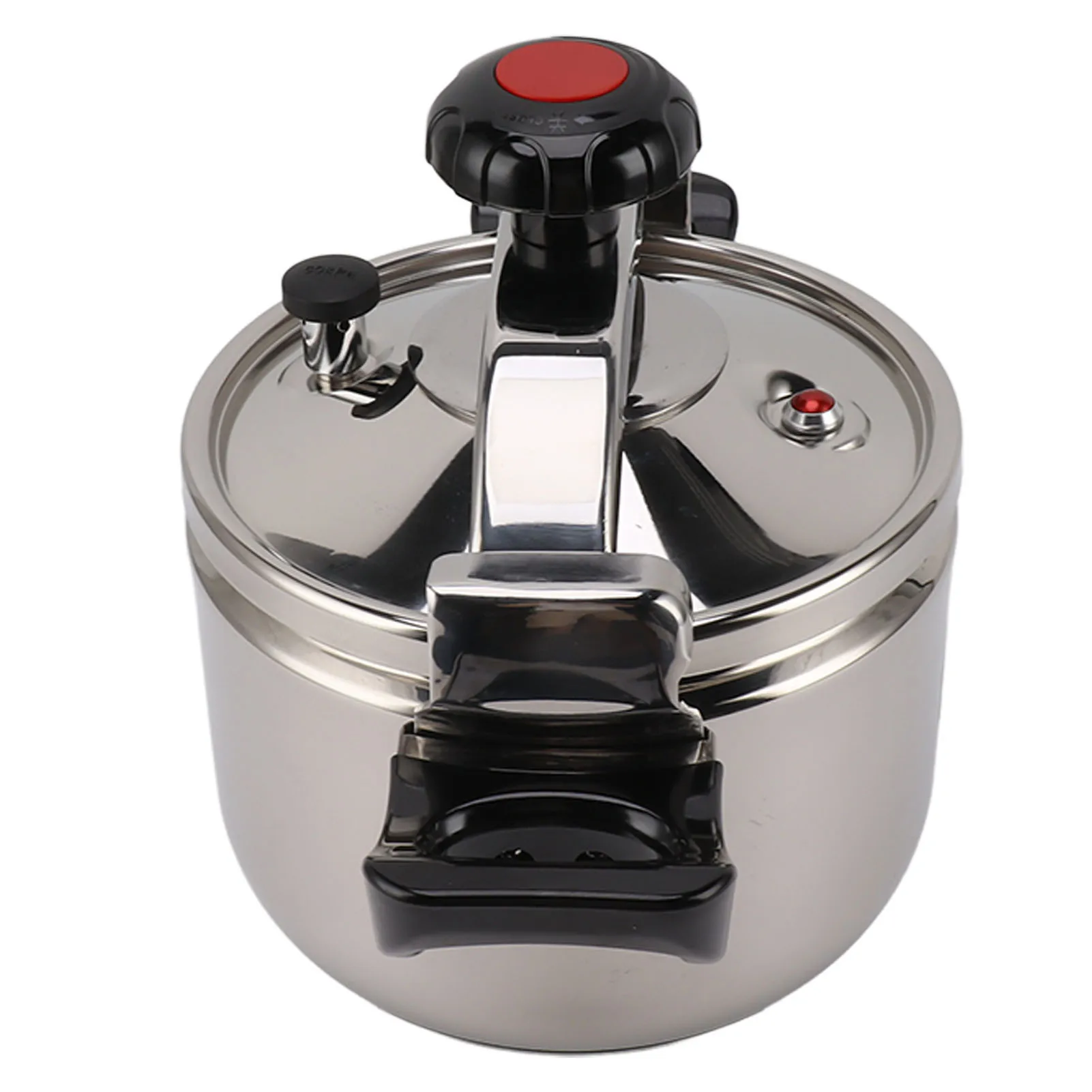 Stainless Steel Pressure Cooker Multi Functional Fast Cooking Double Bottom Shiny  Pressure Cooker for Induction Stove 4