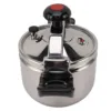 Stainless Steel Pressure Cooker Multi Functional Fast Cooking Double Bottom Shiny  Pressure Cooker for Induction Stove 4