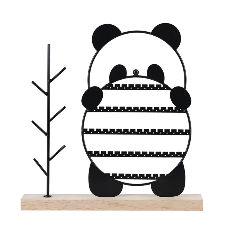 

Подставка для хранения ювелирных изделий в виде панды