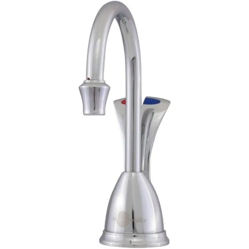InSinkErator Wave Instant Hot and Cold Water Dispenser System, Faucet & Tank, Satin Nickel, HC-Wave-SN 4