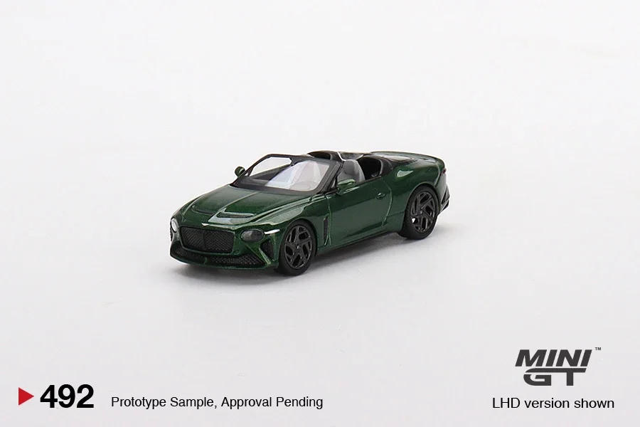 

MINI GT 1:64 Mulliner bacпри Scarab Green LHD литая модель автомобиля