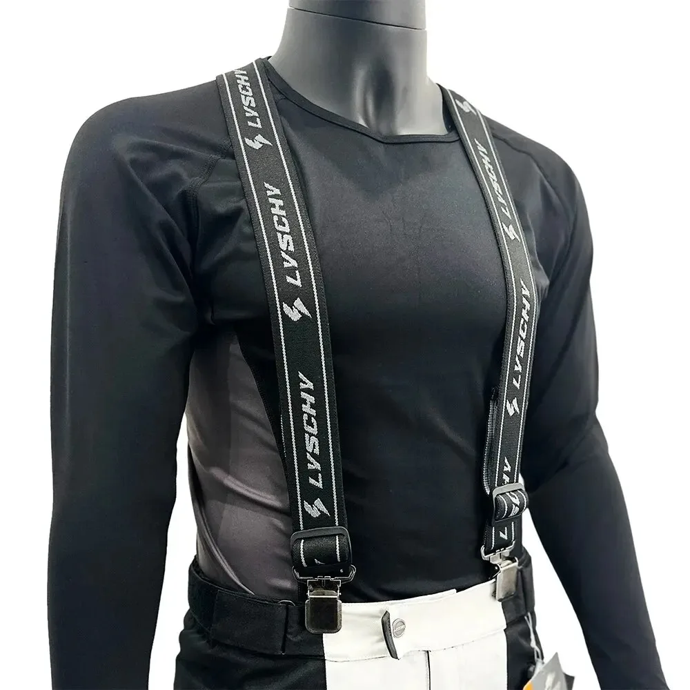 Y Suspender Straps High Elastic Adjustable for Motorcycle Racing Pants