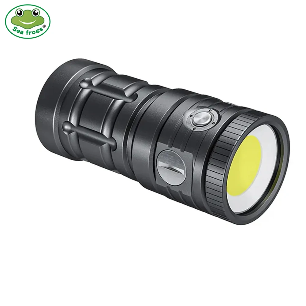 

Seafrogs MK-18 Professional Diving Flashlight Underwater Diving Strobe Light 11000LM 100m Waterproof LED Photography Video Light