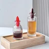 Glass Sauce Bottle Embossed Bitters Bottle Sauce Bottles With Lid Oil Bottles Kitchen Seasoning Bottle Kitchen Bar Accessories 4