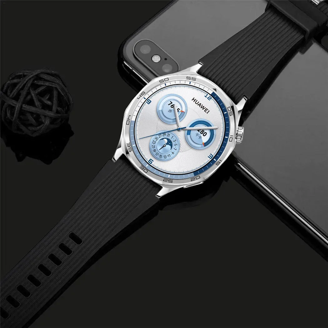 22mm Silicone Replacement Wristband Strap