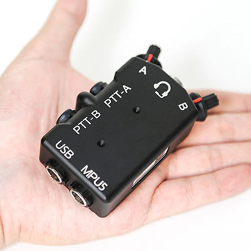 Tactical MPU5 Metal Dual PTT Function CNC Radio PTT for AMP
