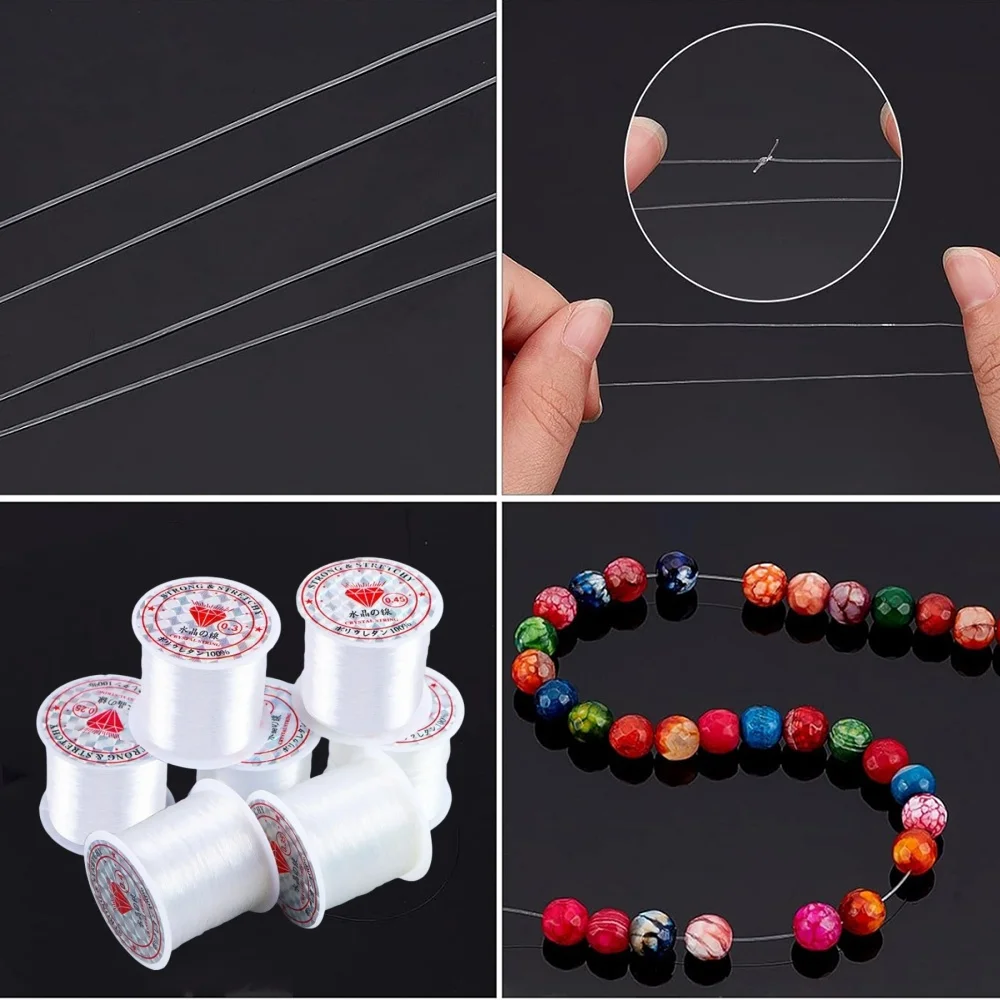Nylon Monofilament Fishing Line for DIY Crafts Jewelry Making Balloon Garlands Decoration