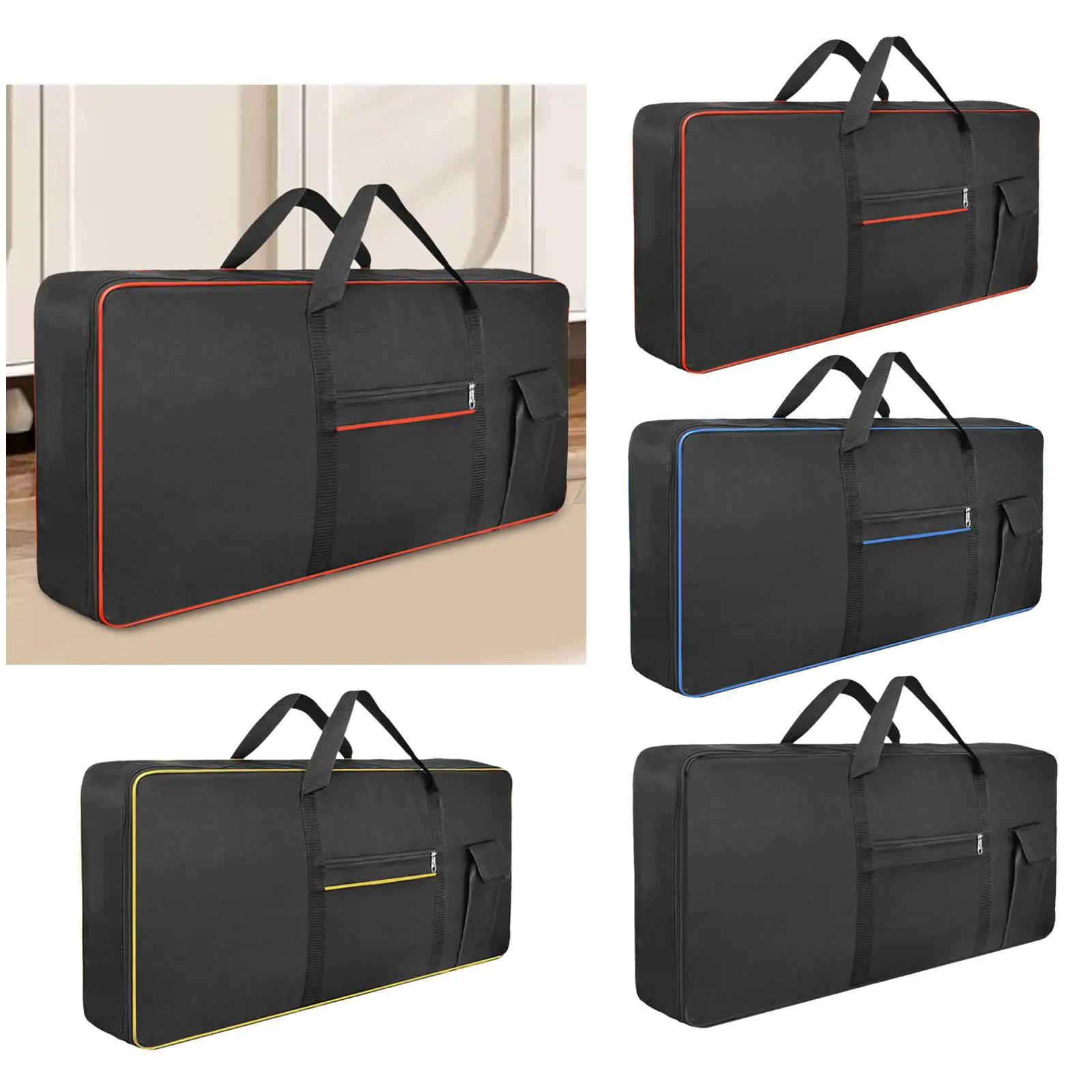 Electric Piano Case Waterproof Shockproof Thickened 61Key Keyboard Piano Gig Bag Handbag for Concert Performance Tour School Electric Piano Case Waterproof Shockproof Thickened 61Key Keyboard Piano Gig Bag Handbag for Concert Performance Tour School