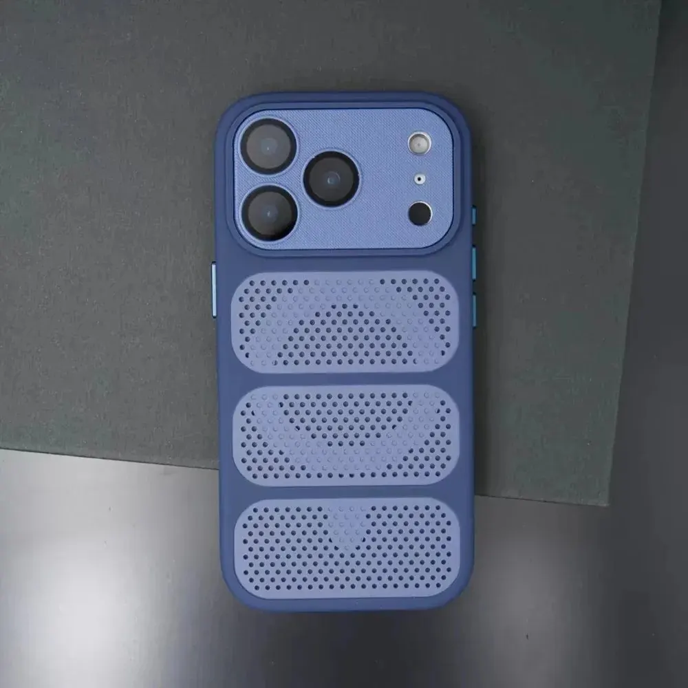 Enhanced Magnetic Cooling Shockproof Phone Case with Heat Dissipation and Hard PC Back Cover
