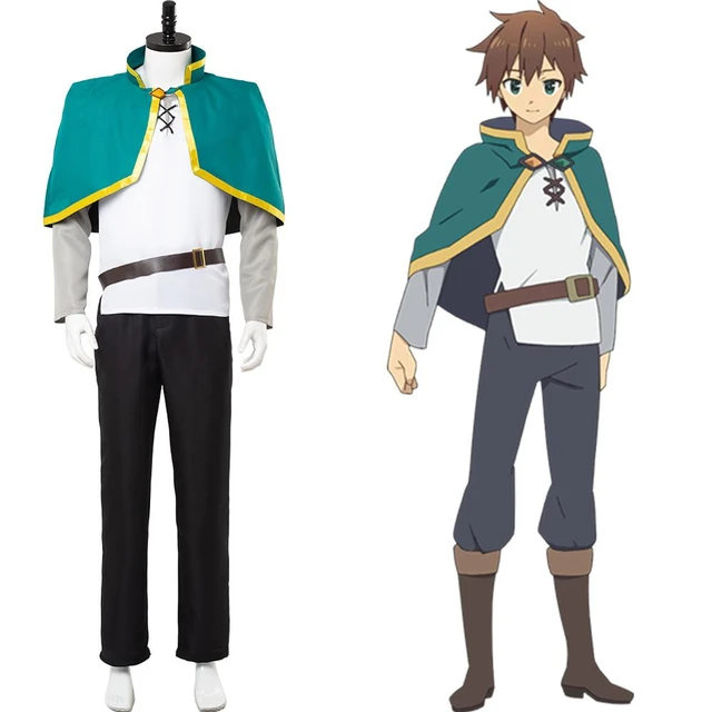 Cosplay of kazuma from konosuba in a suit