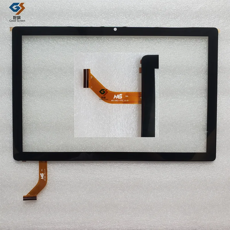 

Black 10.1Inch New P/N MS1982-FPC V1.0 Tablet Capacitive Touch Screen Digitizer Sensor External Glass Panel MS1982-FPC